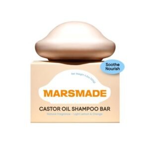 MARSMADE- Barra de Champú con Aceite de Ricino| 120g