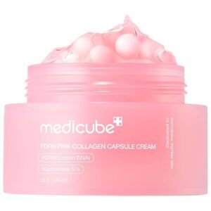 Medicube – Crema facial con cápsula de colágeno rosa PDRN | 55g