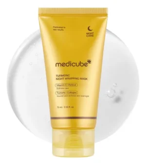 Medicube – Mascarilla nocturna de cúrcuma y ácido kójico | 75ml