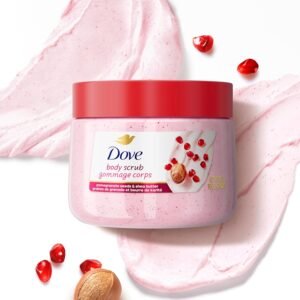 Dove-Exfoliante corporal de semillas de granada y manteca de karité| 425g
